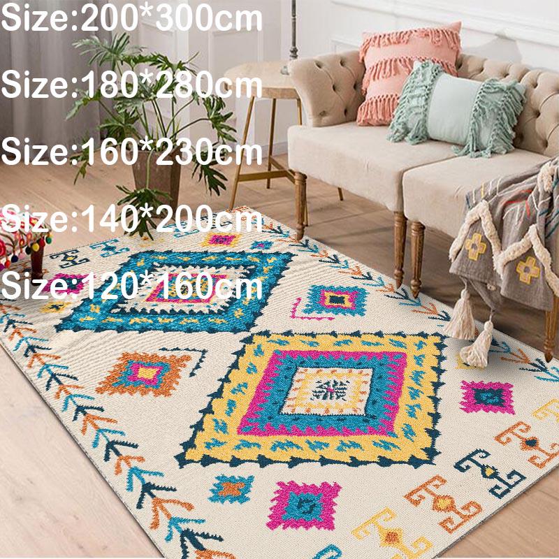 Room mat European style living room carpet coffee table sofa cushion home bedroom