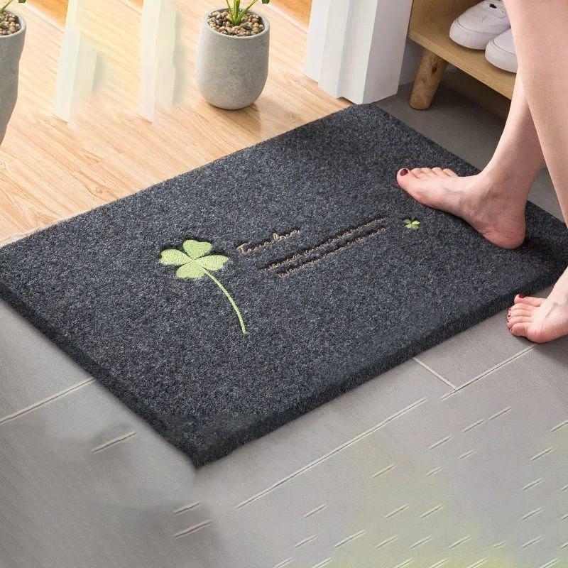 Household Kitchen Non Slip Mat Doormat Door Mat Entrance Door Carpet Bedroom Bathroom Toilet Absorbent Carpet