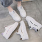 Korean Version of The Female Student Clearance Sports Shoes All-match Fashion Platform Shoes Military Training Running Shoes