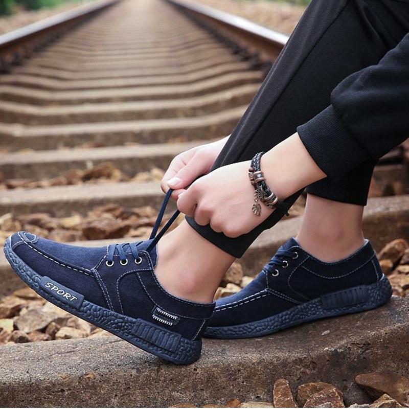 Spring Men's Clearance Canvas Shoes Korean Fashion Old Beijing Clearing Cloth Shoes Casual Clearance Shoes