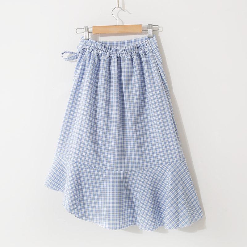 Ladies Retro Skirt Elegant Zipper Skirt Retro Pleated