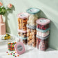 Grains Sealed Storage Tank Transparent Plastic Food Grade Storage Tank Snacks Dry Goods Pet Food Storage Box