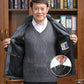Middle-aged Men's Autumn and Winter Jacket Jacket Casual Jacket Hooded Jacket