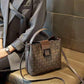 Bucket Bag Women's Large-capacity Printing One-shoulder Handbag Women's Outing All-match Simple Messenger Bag