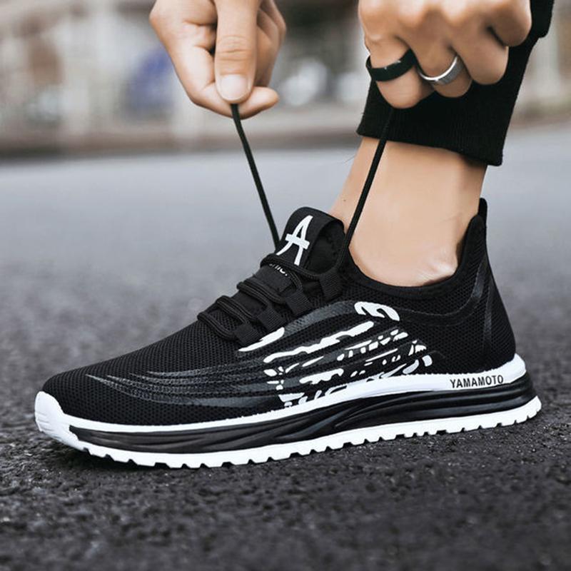 Men's Shoes Spring and Autumn Shoes Men's Casual Sports Running Light and Breathable All-match Autumn Trend Shoes
