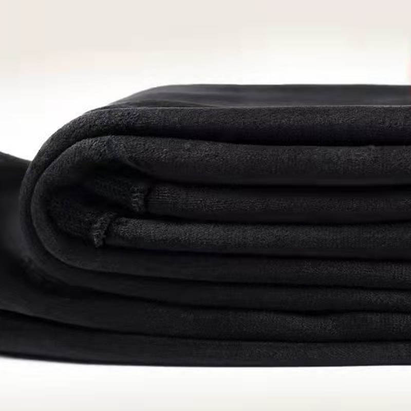 Fleece Pants Women's Wild Trend Loose Autumn and Winter High Waist Wide-leg Pants Plus Fleece Thick Straight-leg Casual Pants