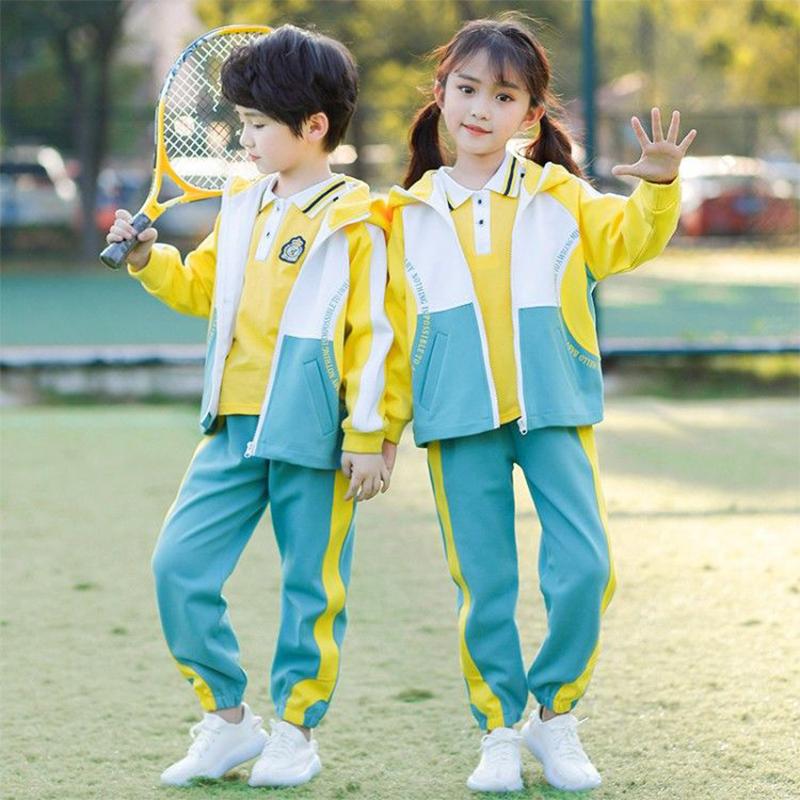 Kids School Uniform Foreign Style British Primary School Students Acting Class Uniforms Children's Graduation Suit 2021