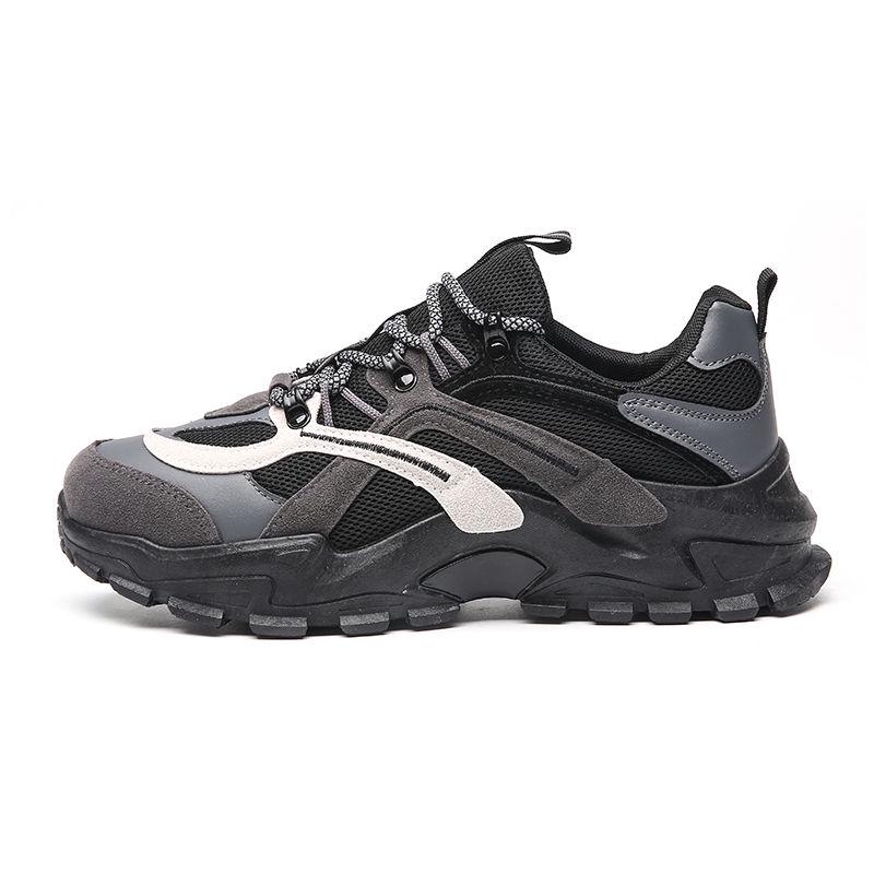 Spring Summer Men 'S Sports Shoes Mesh Breathable Chunky Shoes Running Shoes Casual Non -Slip Lightweight Sneakers