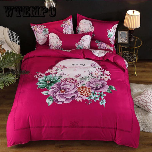 Nordic Design Jacquard Bedding Set Bedclothes Duvet Cover Sets Comfortable Bed Linen Set