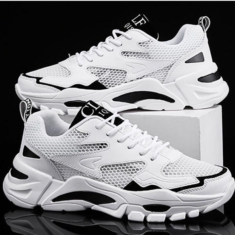 Men's Shoes Spring Wild Youth Casual Shoes Sports Trend Boys Net Red Daddy Shoes Men