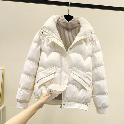 Women Fashion Winter Jackets Warm Parkas Coats Black Slim Plus Size Ladies Down Jackets