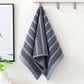 Bathroom Accessories Striped Pattern 3pcs Towels Soft Cotton Towel for Face Washing Water Absorption Household Towels