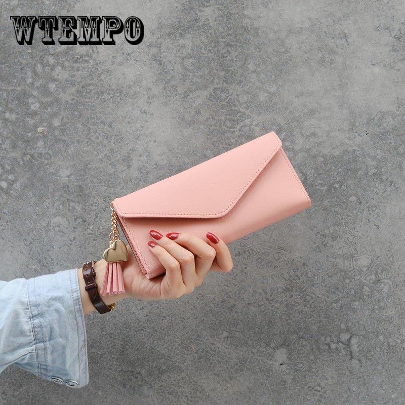 Women Wallets  Women's Long Design Purse Female Card Holder Long Lady  Purse Money Bag