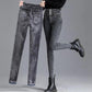 Fleece High-waist Jeans Women's Feet Winter Slim Slimming Skinny All-match Pencil Thickened Pants Warm and Windproof Single-breasted