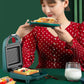 700W Sandwich Making Machine Bread Maker Barbecue Machine Kitchen Supplies for Breakfast and Afternoon Tea