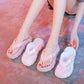 Flip-flops Women's Outer Wear Fashion Flip Flops Sandals Summer Cakes Thick-soled Beach Shoes