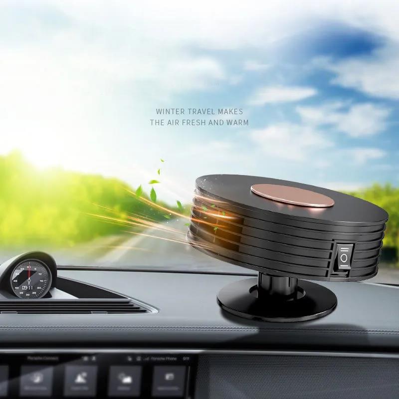200W Car Electric Heater Windshield Defroster Clothes Dryer Portable Air Purifier for Car Truck RV SUV