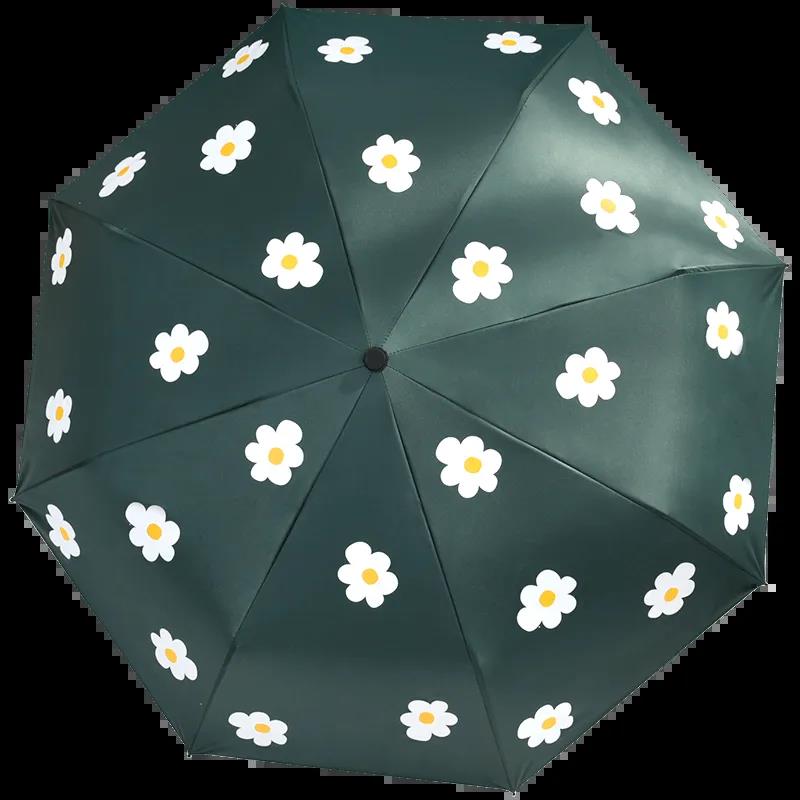 Fully Automatic Folding Umbrella Women's Korean Version of The Sun Umbrella Sun and Rain Dual-use Sun Umbrella UV Protection