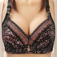 Thin Sexy Breast Lifting Gathering Anti-Sagging No Steel Ring Bra Large Size Non Magnetic Women's Lingerie Bra