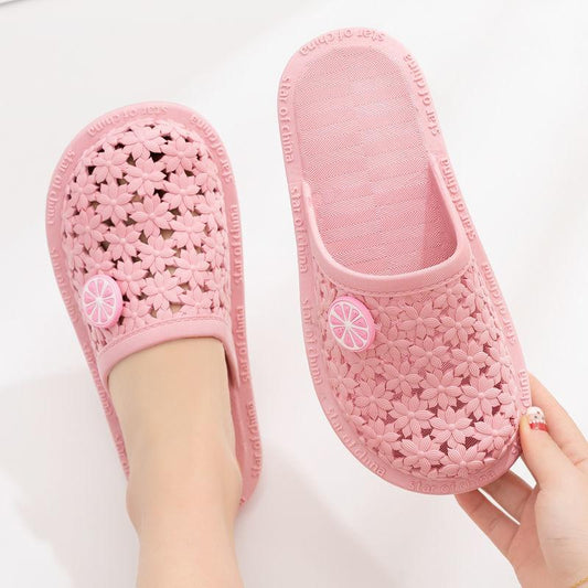 Female Summer Lazy Casual Fashion Home Outdoor Beach Students Breathable Sandals and Slippers