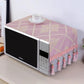 Microwave Oven Cover Dust Cover Fabric Cover Oil Cover Cloth Oven Cover Three-sided All-inclusive
