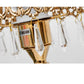 LED Table Lamps for Bedroom Crystal  Fabric Bedside Lamp Table Lanterns Home Decoration Lighting