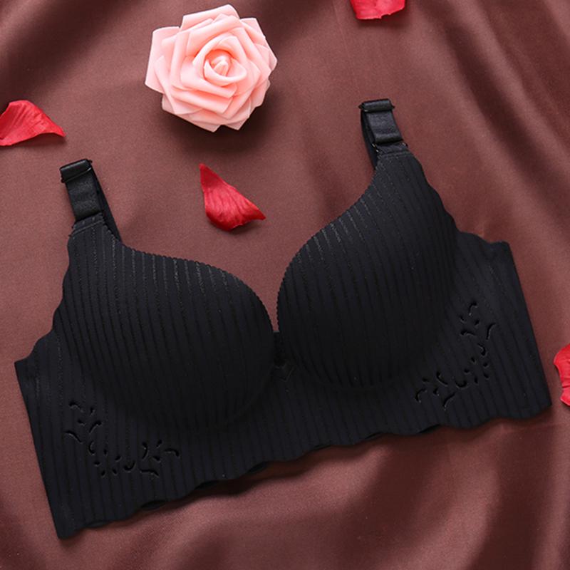 Seamless Underwear Bras Women Sexy Lace Underwear Gathered Underwear Wire Free Underwear Bra