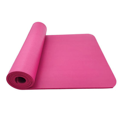 Defective NBR Yoga Mat Fitness Men and Women Beginners Exercise Home Floor Mat Lengthened and Widened Non-slip