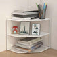Desktop Corner Bookcase Corner Shelf Triangle Corner Bookcase Storage Rack Kitchen Bathroom Shelf Home Organizer Snack Storage Box