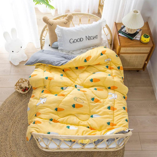 Cute Cartoon Pattern Children Are Washed Cotton Student Dormitory Spring and Autumn Are Thickened Winter Quilt Baby Nap Summer Cool Quilt Core