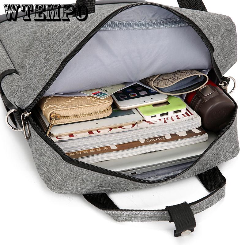 Unisex School Bag High-capacity business Casual Backpack Travel Bag Canvas shoulder Laptop Backpack