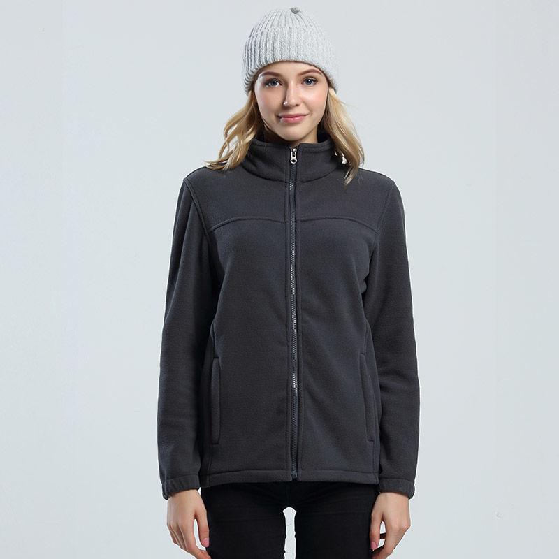 Outdoor Fleece Ladies Fall/winter Jacket Liner Double-sided Fleece Jacket Fleece Jacket Loose