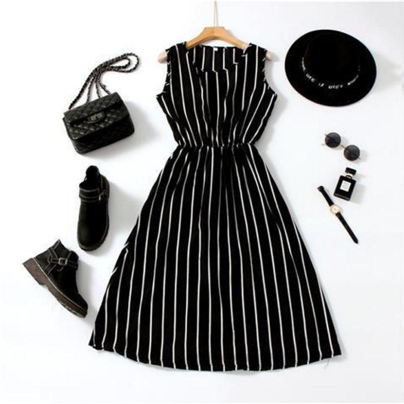 Chiffon Floral Holiday Dress Student Dress Fairy Skirt Casual Skirt