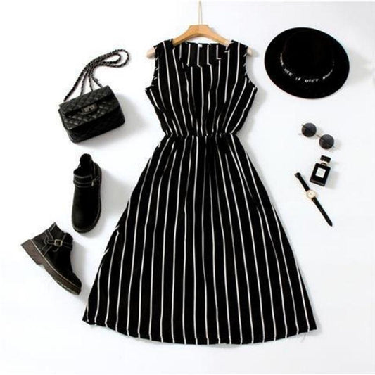 Chiffon Floral Holiday Dress Student Dress Fairy Skirt Casual Skirt