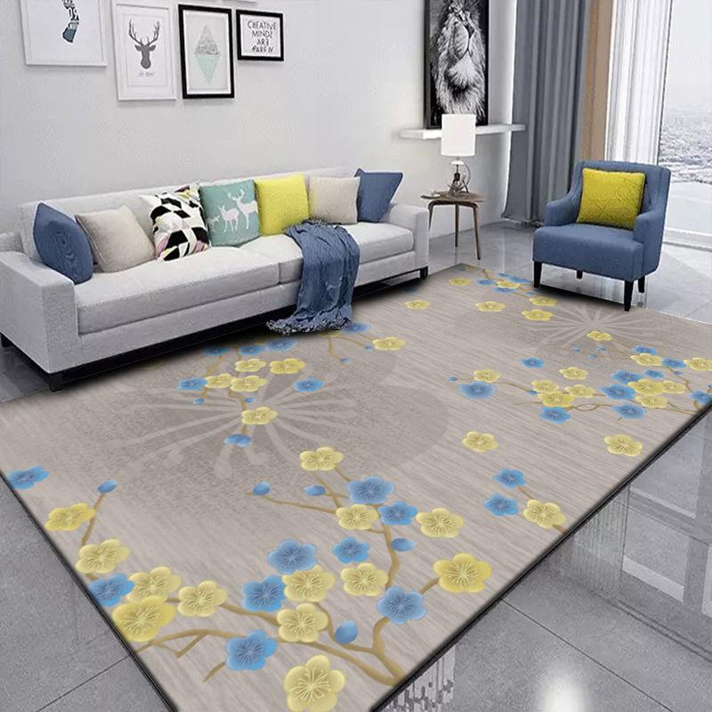 Nordic Carpet Living Room Coffee Table Blanket Simple Luxury Bedroom Bedside Blanket Blanket Washable Household Simple and Easy To Care