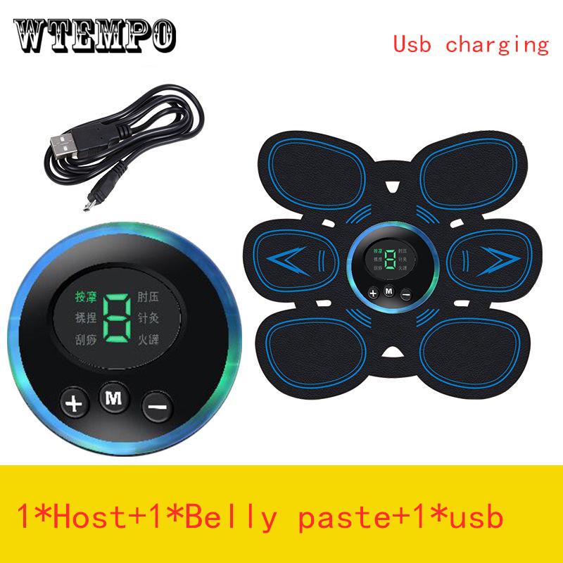 EMS Wireless Muscle Stimulator Smart Fitness Abdominal Training Device Electric Weight Loss Stickers