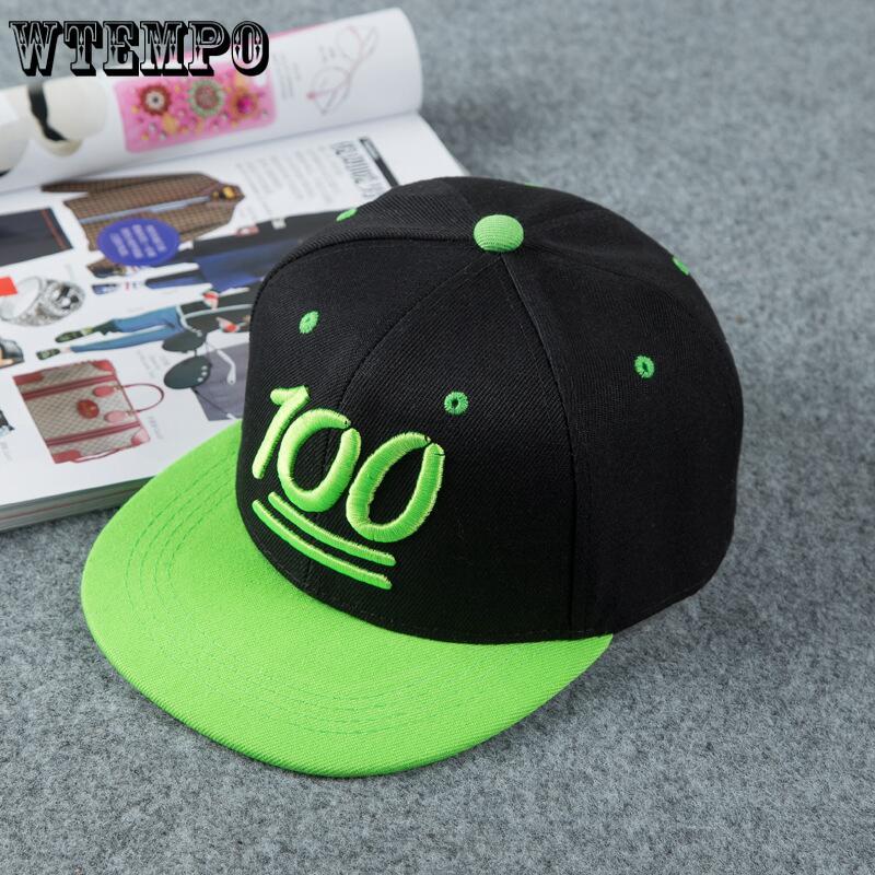 Summer Baby 3D Letter 100 cap boy  Baseball Cap 3-15 Years Kids Baseball Cap Boy Girls