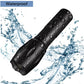 Portable LED Flashlight Multifunction Torch Zoomable 5-Mode Waterproof+18650 Battery+Charger+Kit