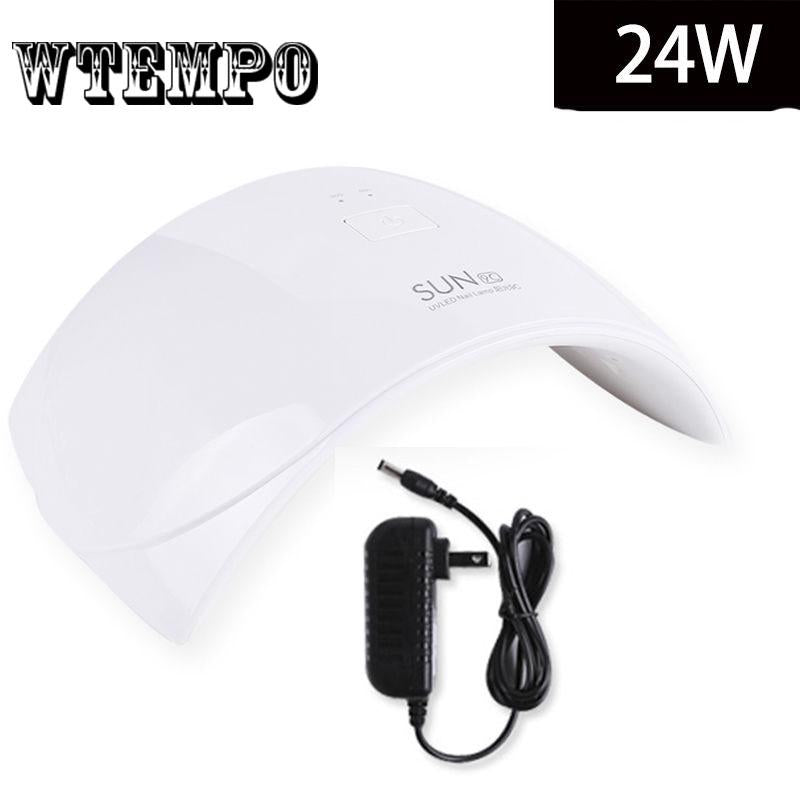 24W Nail Tools Fast Dry Lighting Nail Phototherapy Machine