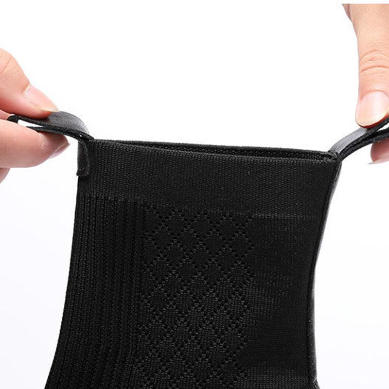 2021 Autumn Winter New Couple Socks Shoes Women Thick-soled Casual Large Size Net Red Knitted Short Boots Women