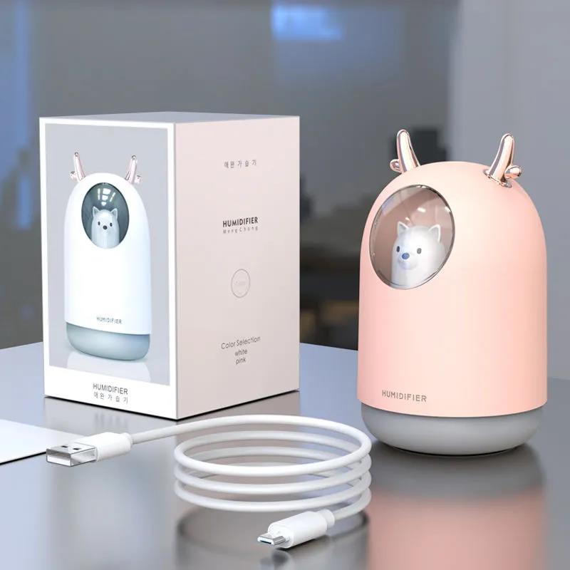Air Humidifier Home TWO-Way Aromatherapy Diffuser Ultra Silent Humidification