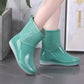 Rain Boots Women's Adult Low-to-slip Rain Boots Non-slip Wear-resistant All-match Water Boots Women's Overshoes