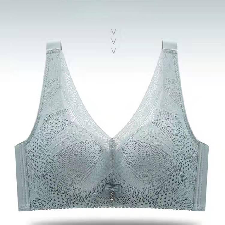 Women's Bras Anti-sagging Gathering Adjustable Vest Large Breast Small Breast High-end Beauty Back Fashion Comfortable Sexy Lace Underwear Bra