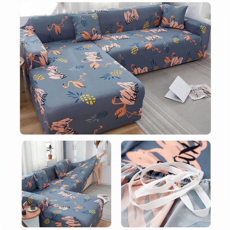 All-inclusive Stretch Universal Sofa Cover Full-cover Sofa Cover Combination Single Three-seat Sofa Cushion Universal