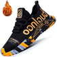 Autumn and Winter Fleece Men's Shoes Casual Breathable Sports Running Shoes Cloth Shoes Low Shoes