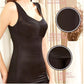 Wear-free Bra with Chest Pads Plus Fat Plus Velvet Thickening Warm Vest Women’s Warmth Built-in Support Pad Underwear Soft and Comfortable