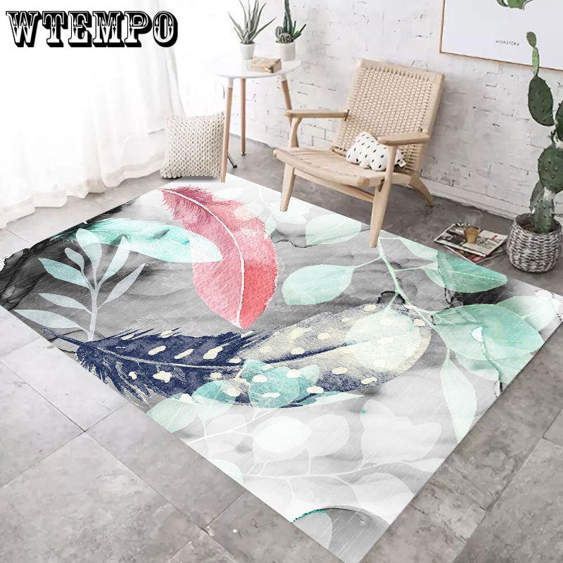 Modern Soft Carpets for Living Room Bedroom Rugs Nordic Style Geometric Print Large Area Rug