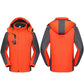 Winter Hooded Jackets Windproof Wearable Mountaineering Jacket Thicken Warm Waterproof Ski Jacket Outdoor Sports