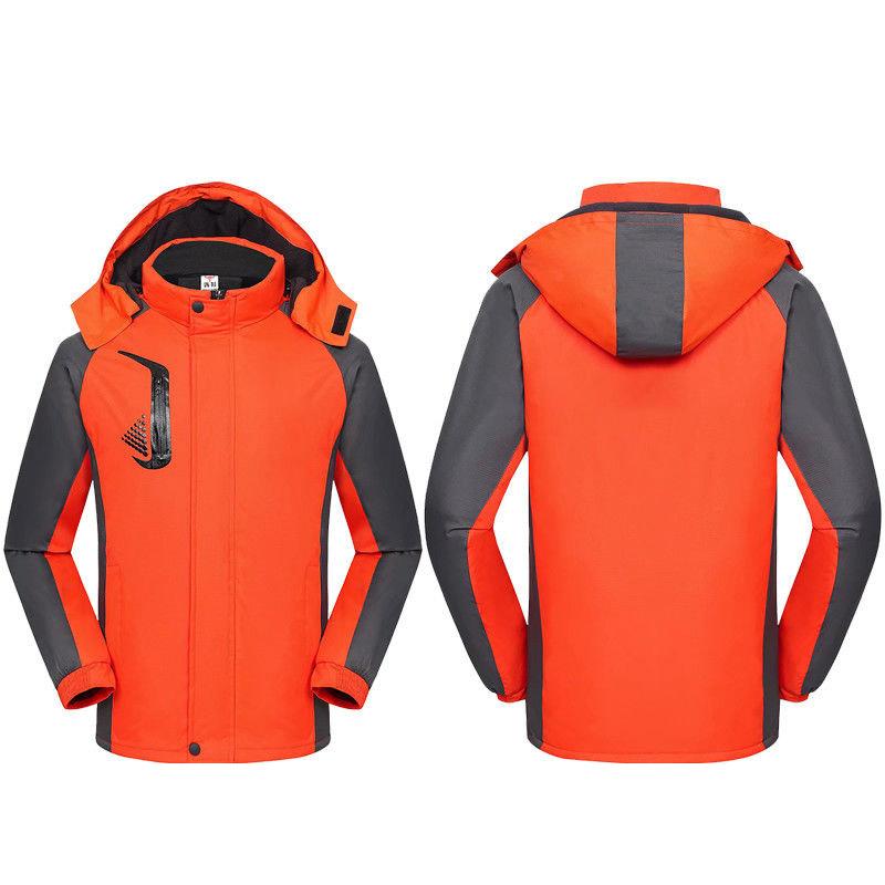 Winter Hooded Jackets Windproof Wearable Mountaineering Jacket Thicken Warm Waterproof Ski Jacket Outdoor Sports