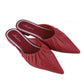 Slippers Women's Bag Skates Wear Bag Head Lazy Slippers Wild Slippers Outdoor Slippers Pointed Shoes